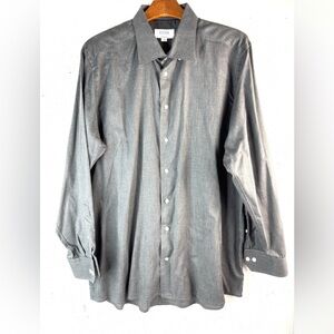 Eton XXL Men’s Medium Gray Button Down Dress Shirt